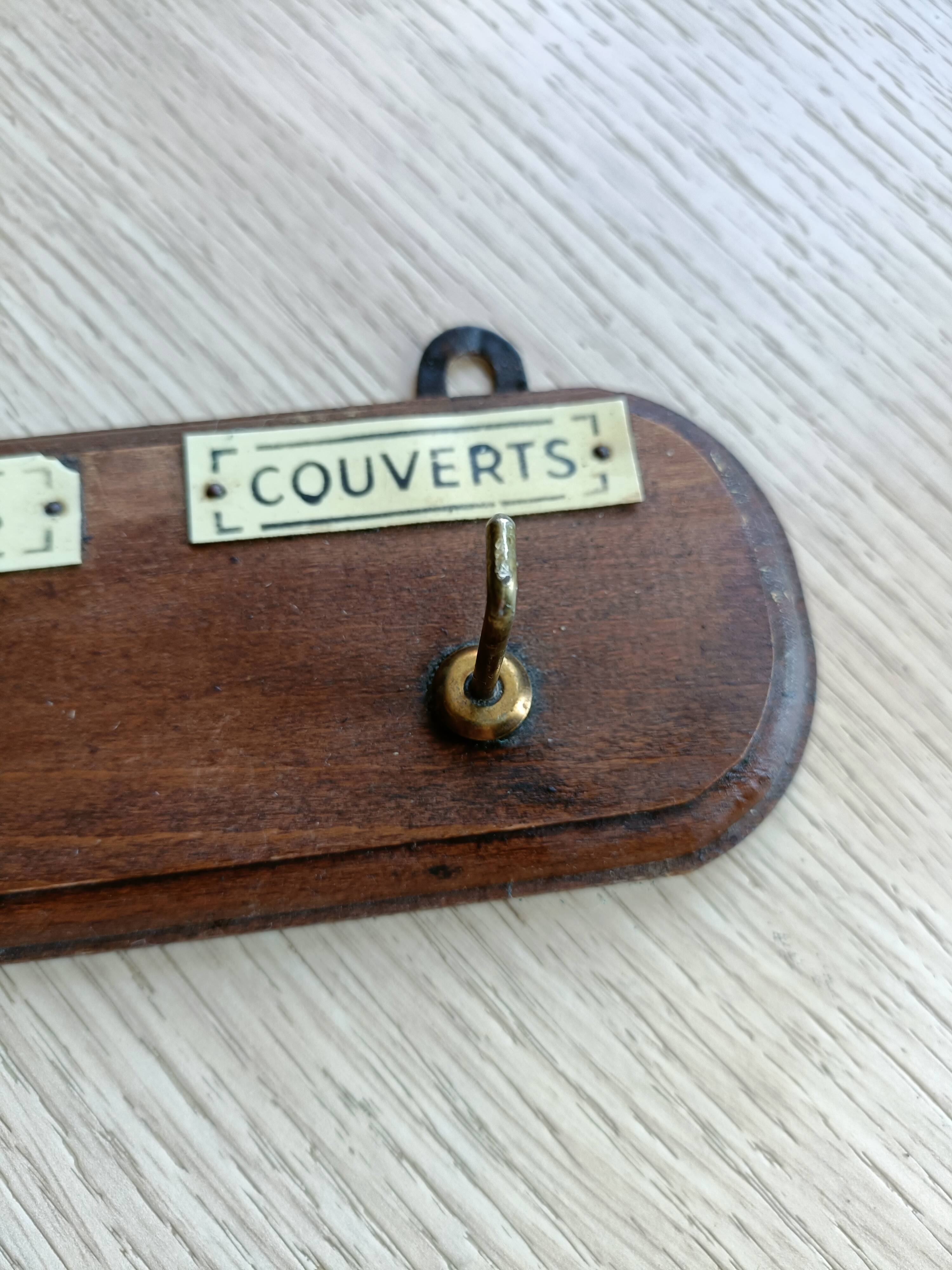 Antique tea towel holder