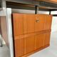 Teak and metal desk designed by George Frydman Efa 1960s vintage