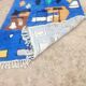 Traditional handmade carpet 250cm x 150cm Moroccan