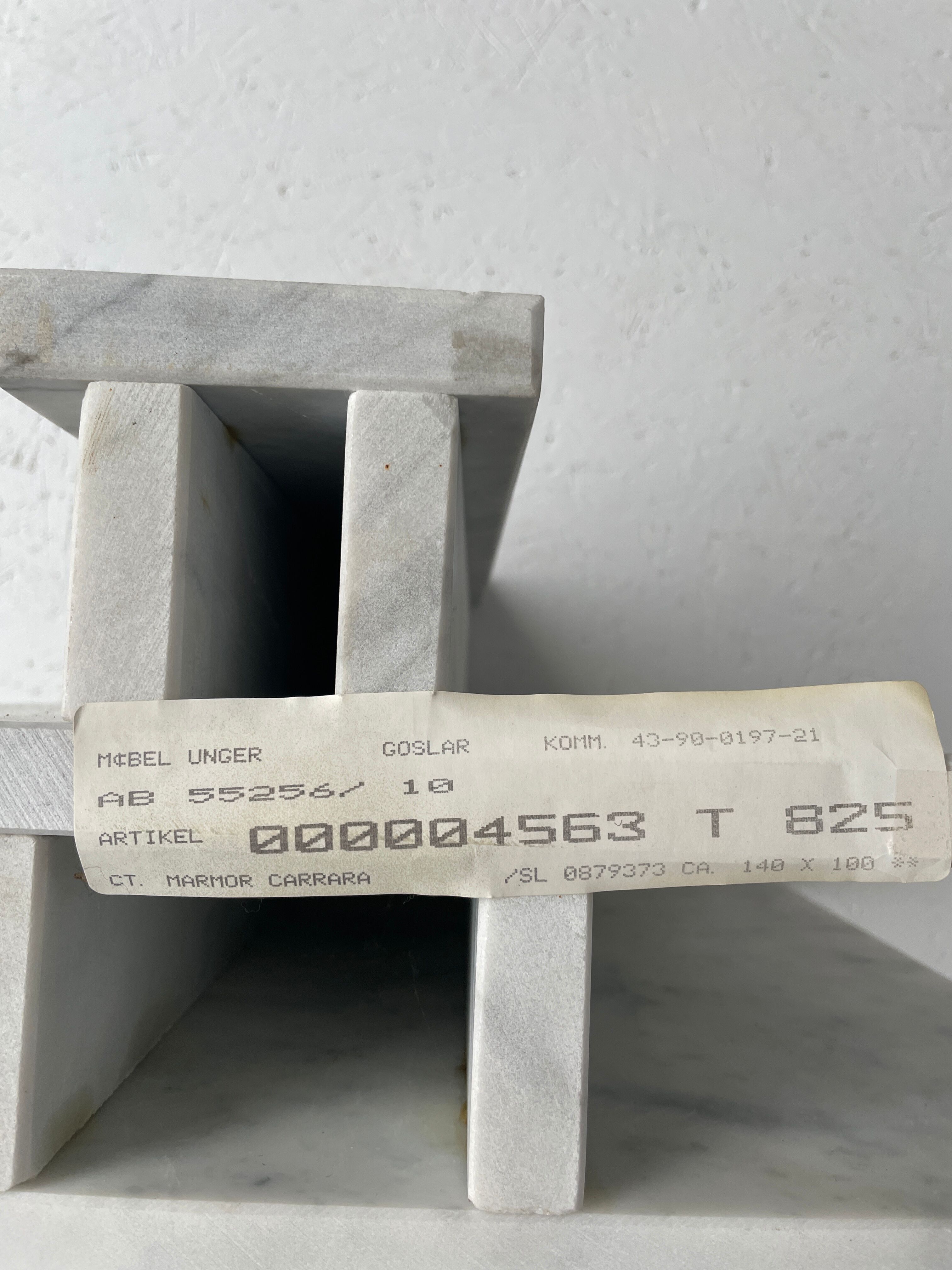 Vintage marble coffee table