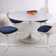 Set of table with 4 chairs designed by Maurice Burke made by Arkana