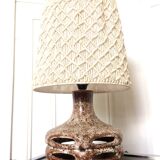 Vintage ceramic lamp, West Germany 1970