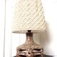 Vintage ceramic lamp, West Germany 1970