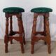 Paire de tabourets de bar années 70