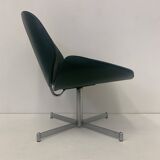Mid-Century Artifort Geoffrey Harcourt lounge chair ‘Exquis’ , dark green ,