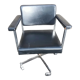 OEM Strafor 60s office chair in leatherette and chrome metal