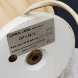 Lamp Georgia Jacob Ophélie and its marble column
