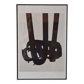 Pierre SOULAGES d'Après Sérigraphie N °29
