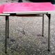 Tale en formica rouge