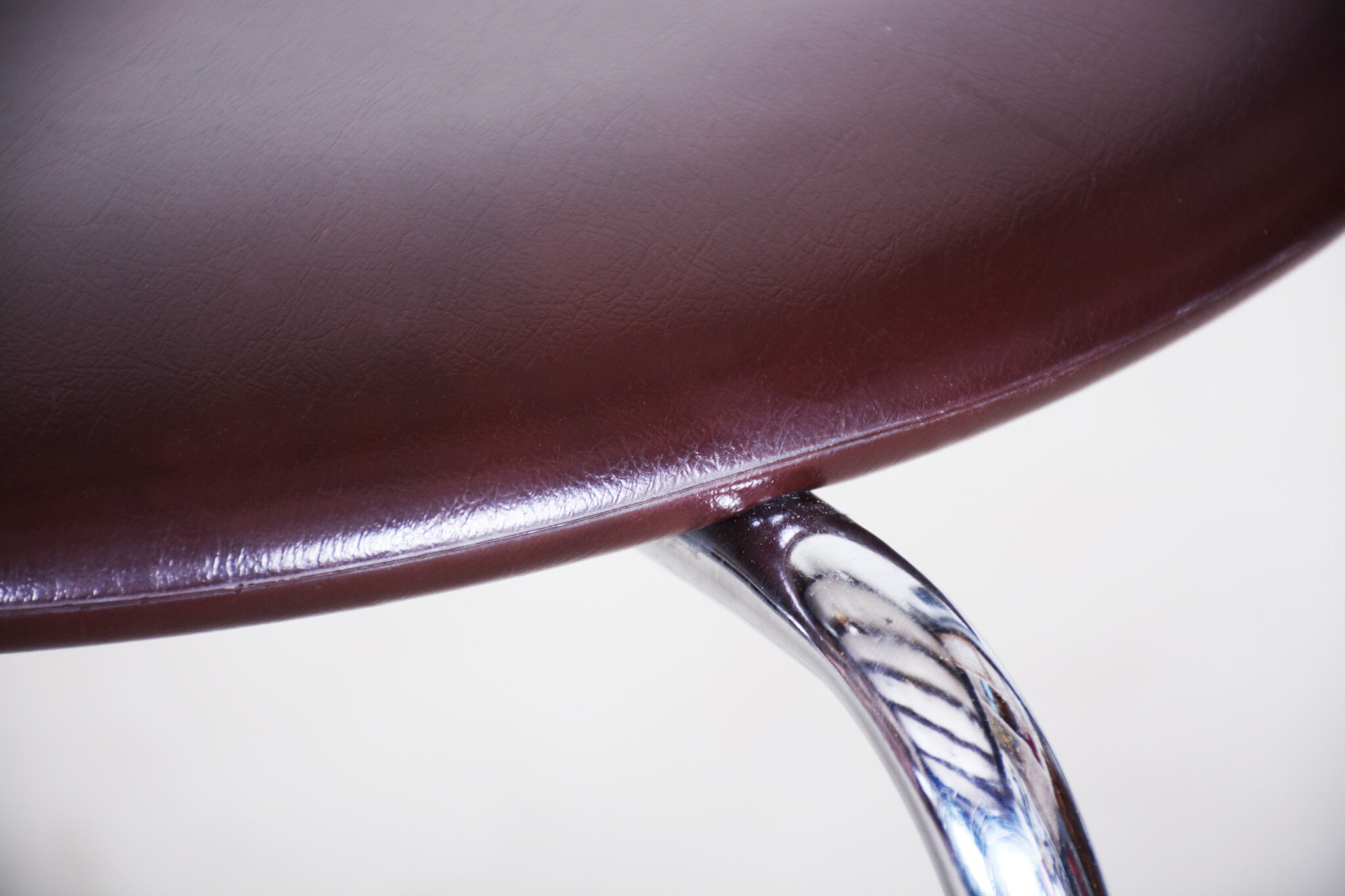 Pair of 1960s Bauhaus stools - Central European