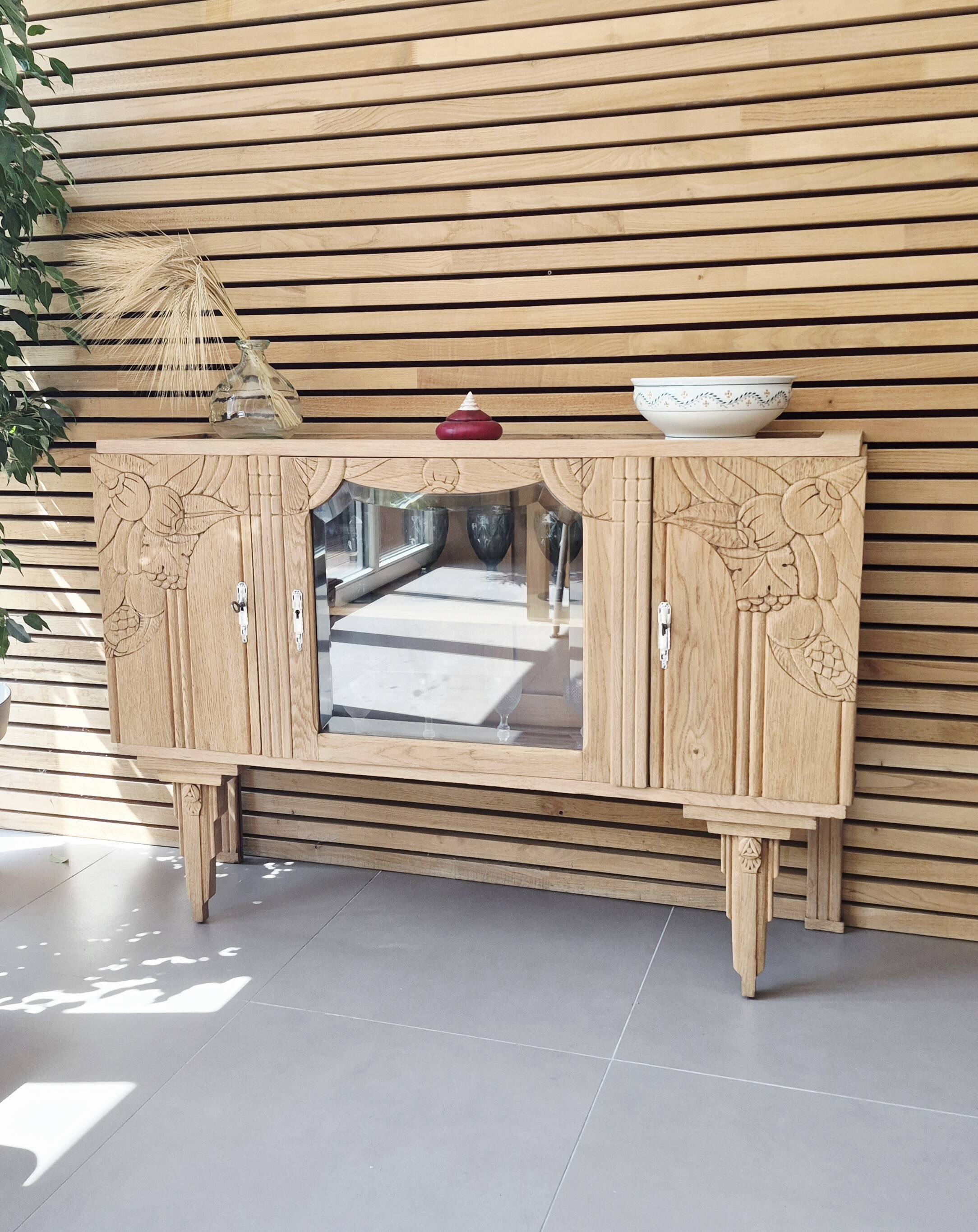 Enfilade vitrée Art déco