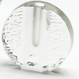 Glass soliflore vase