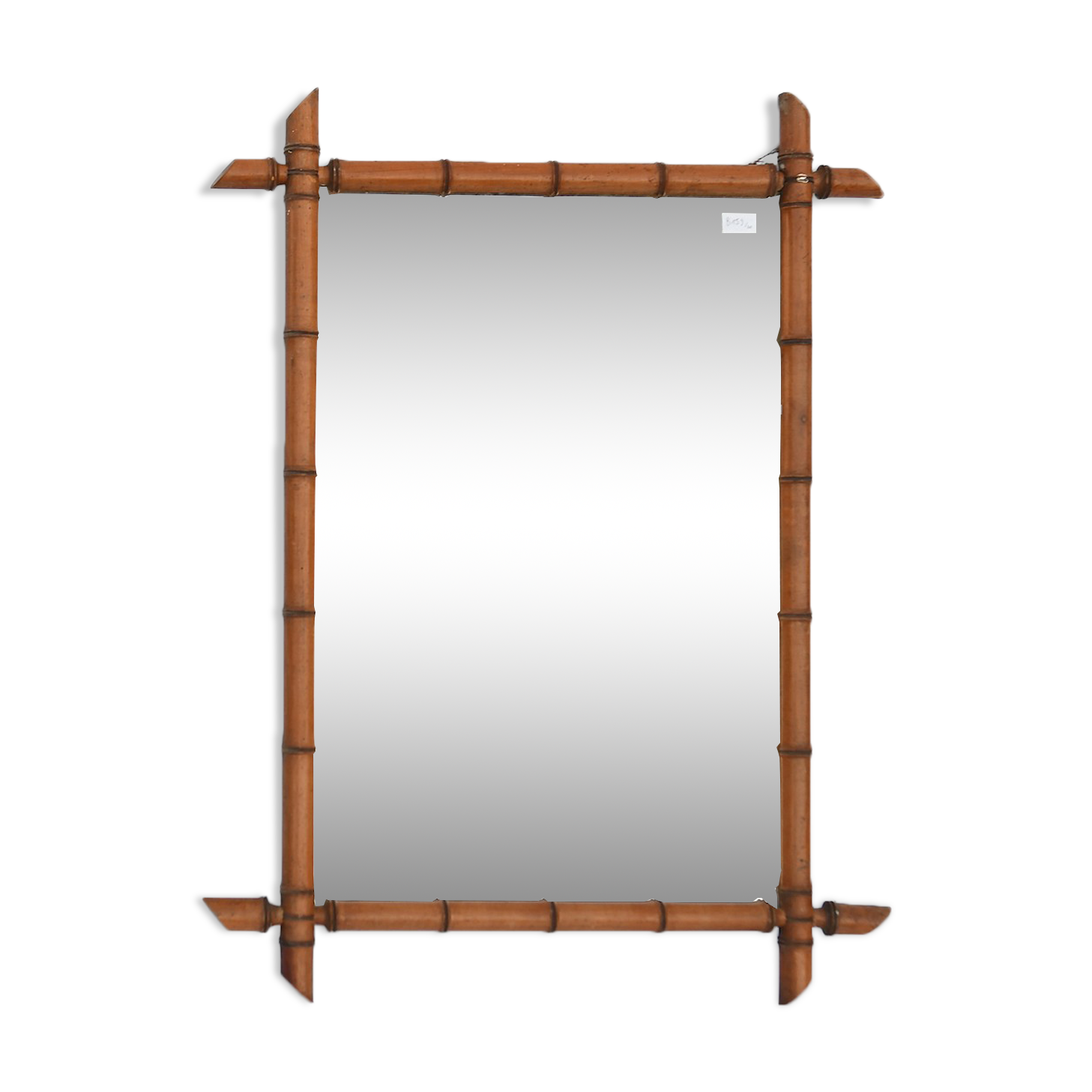 Bamboo mirror 95 x 70 cm