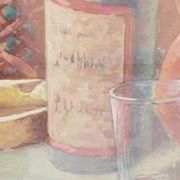 Dipinto Huile Sur Toile Nature Morte S. Piancaldi 50x70 Années 60/70