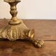 Brass Lamp Base Vintage Louis XV Empire Style Claw Feet