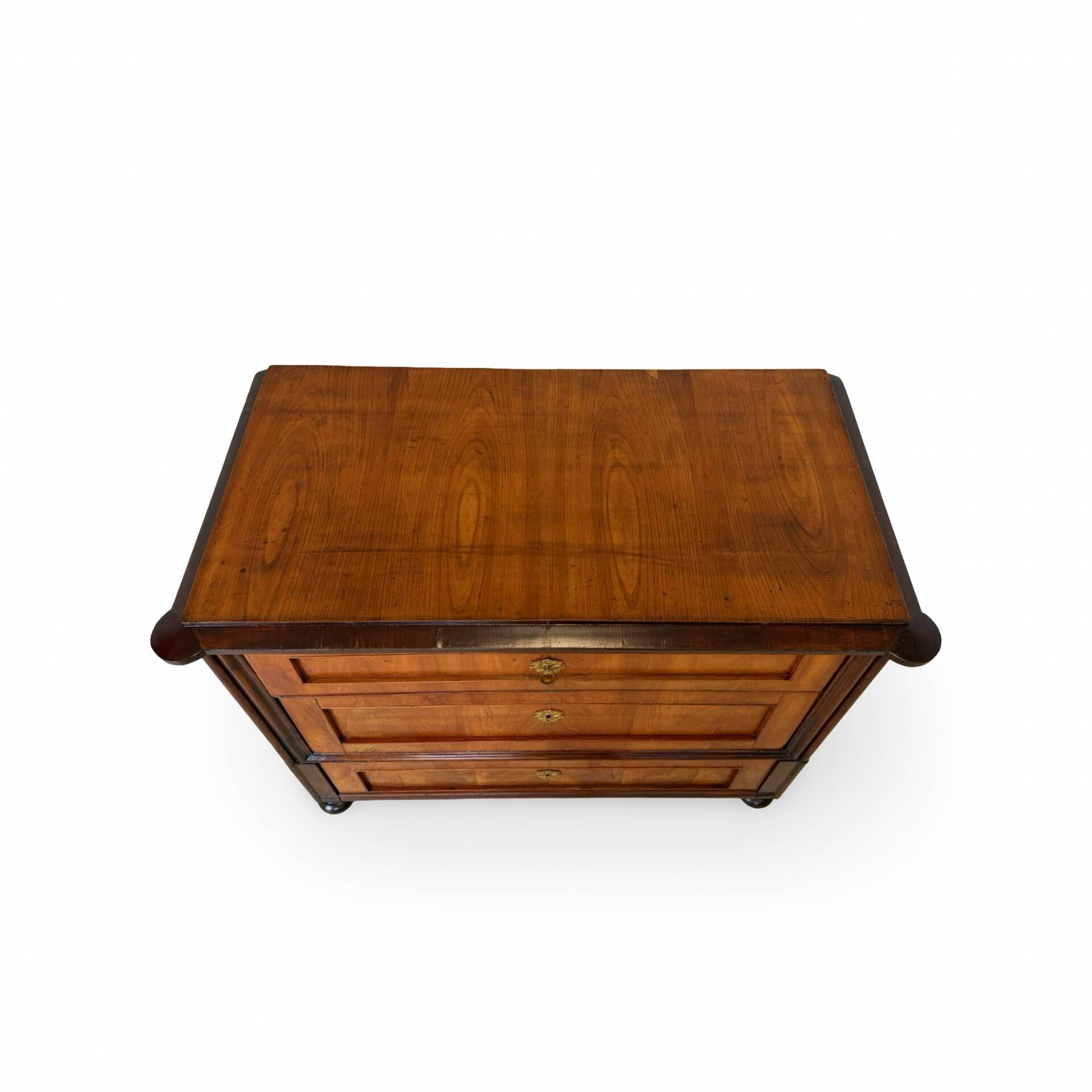 Small Antique walnut and walnut veneered Chest of Drawers – Neoclassic