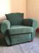 Pair of club armchairs with mustache