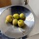 Silver-plated fruit bowl