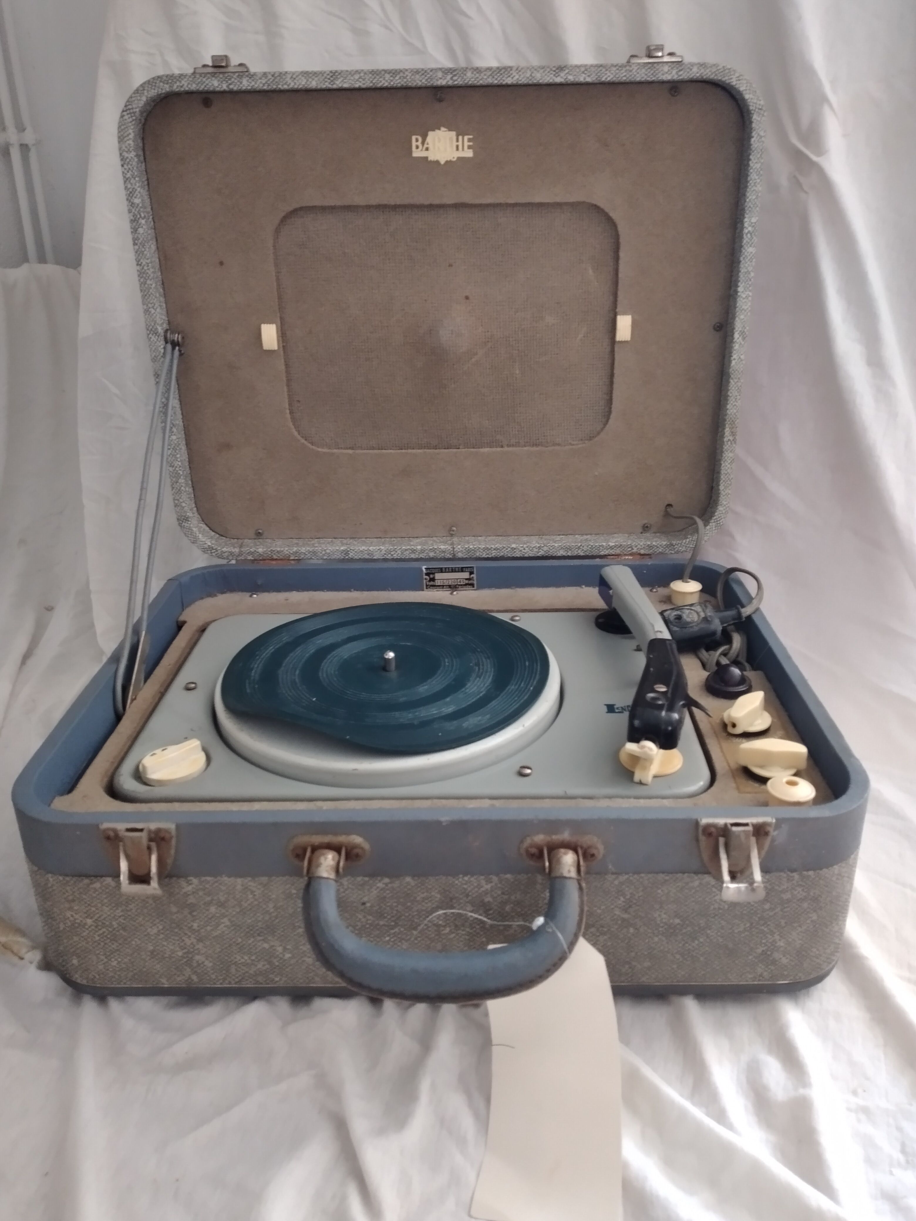 Record player Barthe 60s