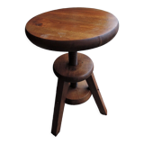 Wooden tripod stool