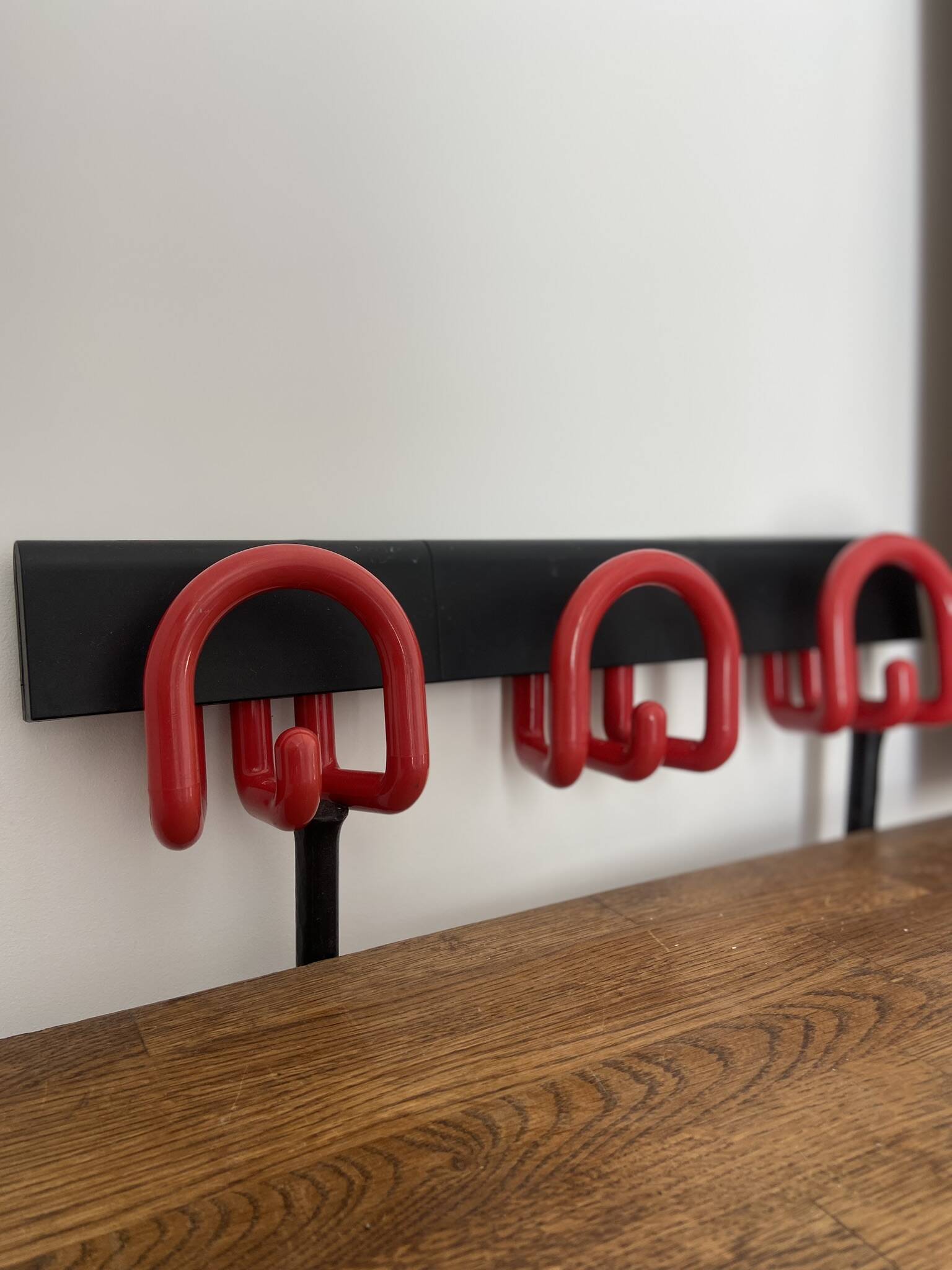 Italian design wall coat rack