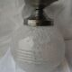Glass globe ceiling light