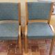 4 chaises Bow wood édition Steiner 1950