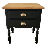 Renovated old bedside table