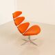 "Corona" lounge chair by Poul Volther for Erik Jørgensen 60's