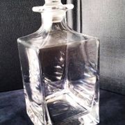 Carafe à whisky en cristal de Sèvres