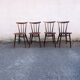 Set of 4 chairs by Tatra Nabytok Czechoslovakia 1960