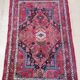Antique Persian thick wool rug hand knotted 140 x 224 cm