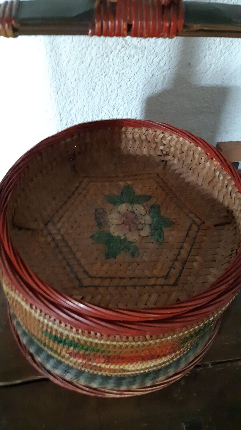 Old rice basket