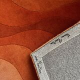 Tapis VERPAN Wave Rug Orange