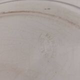 Plat creux terre de fer ec Salins, guirlandes Louis XVI