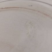 Iron earth hollow dish ec Salins, Louis XVI garlands