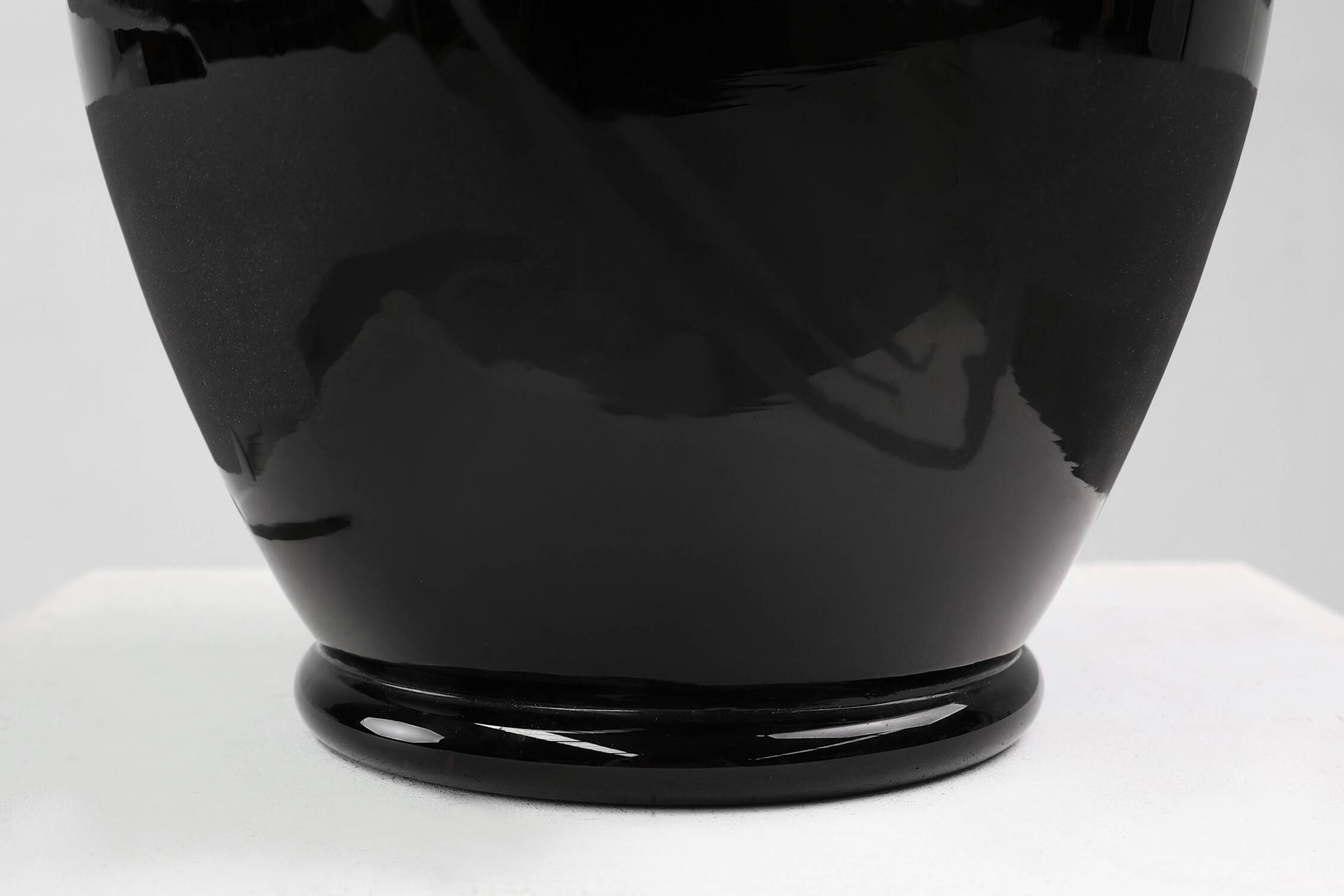 Large vase by Paul Heller and The Boom Glass “De Rupel”, Belgium 1930s