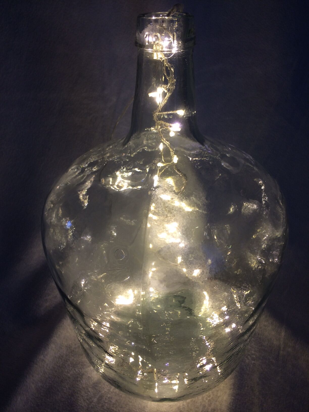 Demijohn vibesal transparent about 10 l