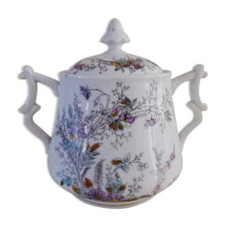 Porcelain sugar bowl early 20th century