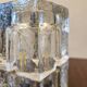 Murano glass table lamp, Poliarte, 1970