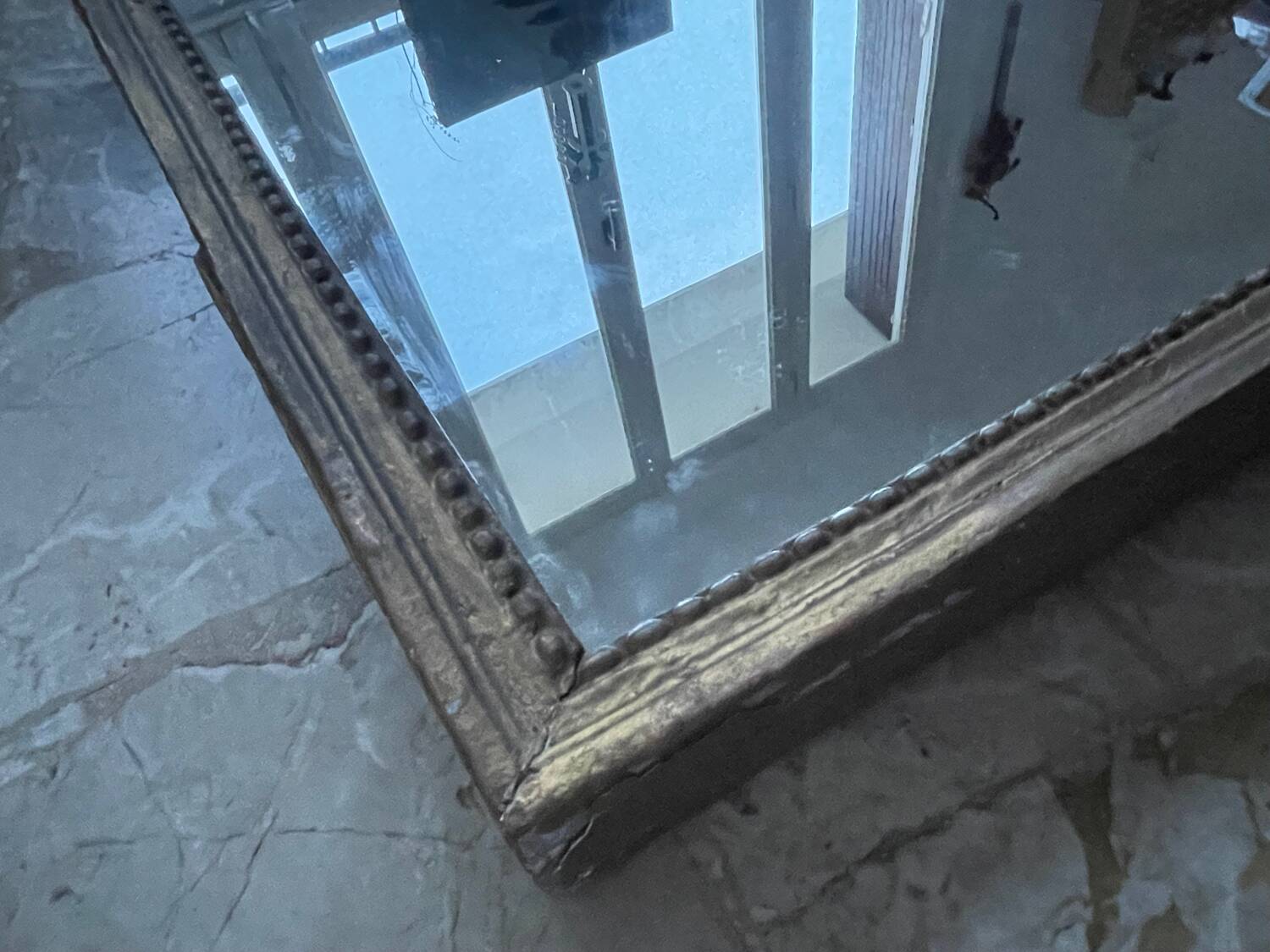 Antique gold mirror 41x96cm