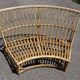 Vintage rattan sofa by Audoux Minet