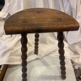 20th century tripod wooden stool