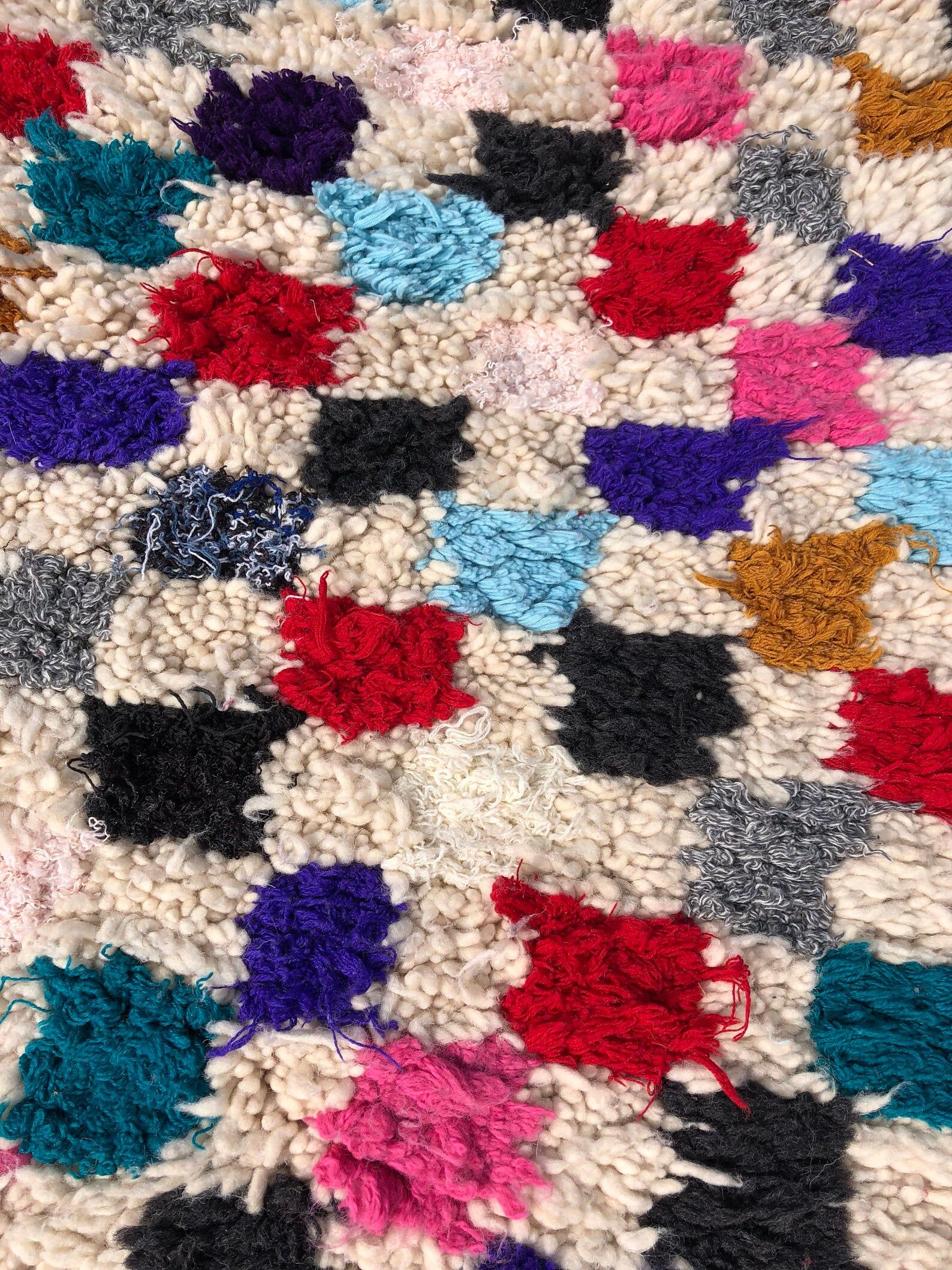 Handmade Azilal rug 85x190 cm