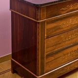 Original English walnut sideboard