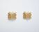 Set of 2x gilded wall lamps by Palwa, 1960s