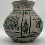 J. MASSIER, Vallauris - Vase ancien grès émaillé - Années 1930-1940