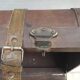 Decorative poplar suitcase with 2 clasps