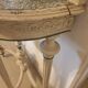 Console half-moon and trumeau mirror in Louis XVI style