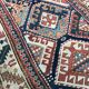 Tapis ancien Kazak 204x280cm